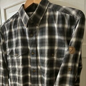Men’s size large button down.